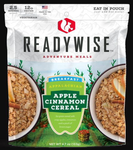 Appalachian Apple Cinnamon Cereal (15 Years Shelf Life)