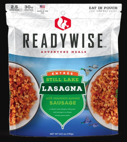 Still Lake Lasagna with Sausage (15 Years Shelf Life)