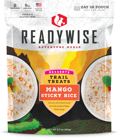 Trail Treats Mango Sticky Rice (15 Years Shelf Life)