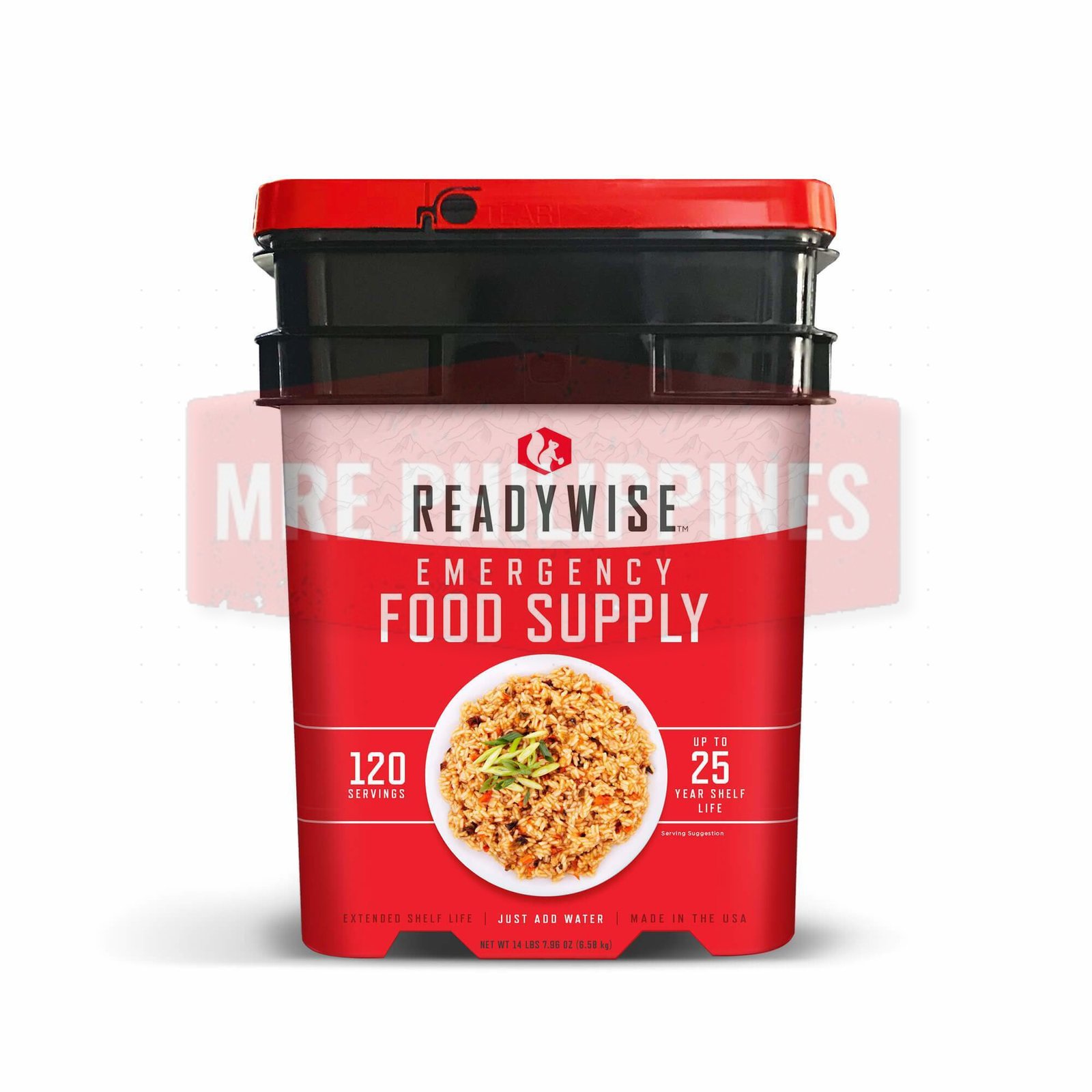 Readywise 120 Serving Entrée Only Grab and Go Bucket