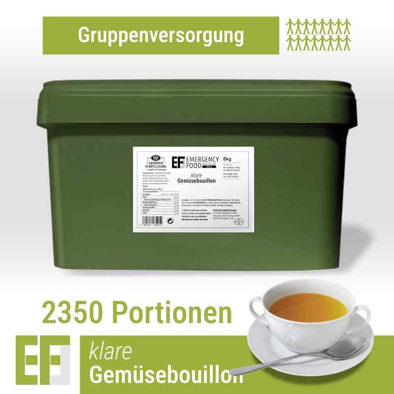 CONVAR™ EF MEALS Vegetable Bouillon Soup (2350 Servings per Bucket)