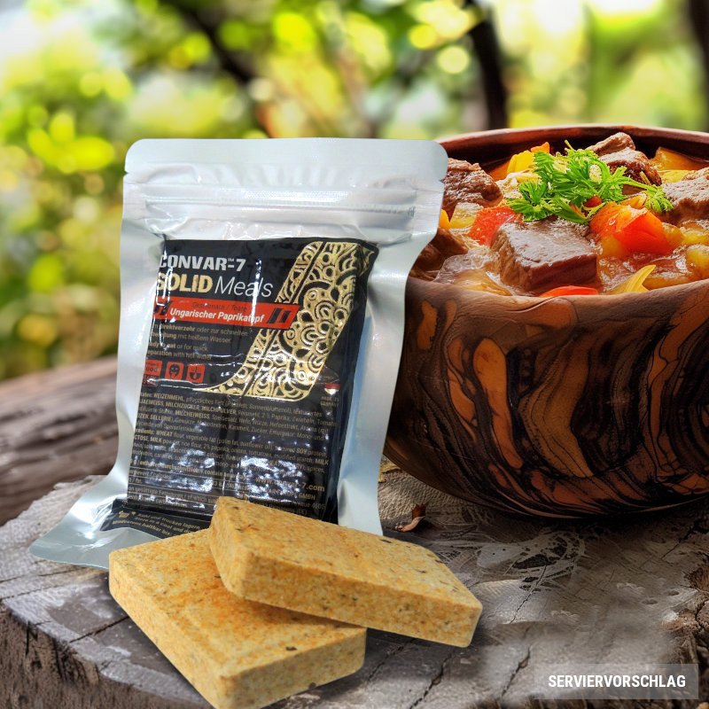 CONVAR-7 Solid Meals Hungarian Paprika Pot (81 Pieces per Box)