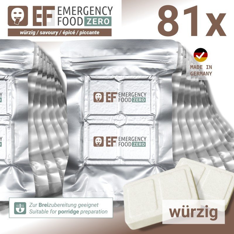 CONVAR™ EF Emergency Ration Zero Spicy (81 Pieces per Box)
