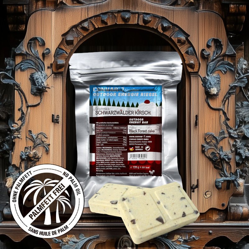 CONVAR-7 NextGen Energy Bar – Black Forest Cherry (81 Pieces per Box)